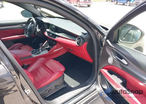 2018 Alfa Romeo Stelvio Ti Sport from USA, damaged, VIN ZASFAKNN8J7C17660